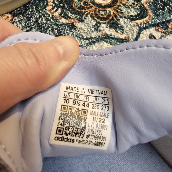 adidas Samba Blue Dawn Soft Leather, Mens Size 10 - Picture 8 of 8